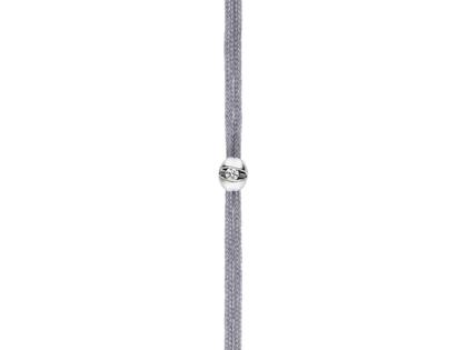Schaffrath Colortaire Armband Weißgold mit Brillant 0,015 Shadow Grey – Armschmuck Armband in grau und aus 750 Weißgold.