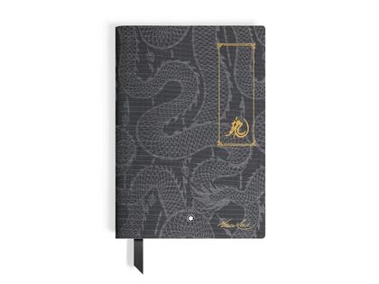 Montblanc Great Characters Homage to Bruce Lee Limited Edition Notizbuch – Lederwaren Leder Notizblock aus Leder.