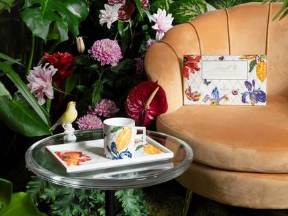 Meissen Homeoffice-Set Lindt x Meissen "Sweet Exotics" – Porzellanwaren Tafelporzellan in weiß und aus Porzellan. – Ansicht 3