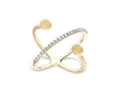 Nanis Dancing in the Rain Elite Ring Gelbgold 0,17 ct – Ringe Ring aus 750 Gelbgold. – Ansicht 3
