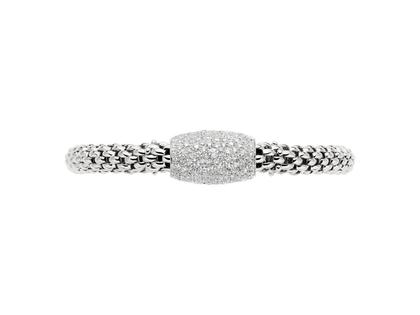 Fope Love Nest Flex'It Armband Weißgold 1 Schmuckelement Brillanten 3,93ct M flexibel – Armschmuck Armband aus 750 Weißgold. – Ansicht 3