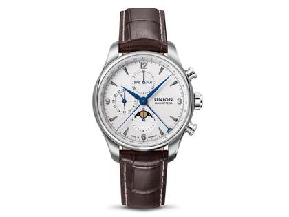 Union Glashütte Belisar Chronograph Mondphase weiß kaufen
