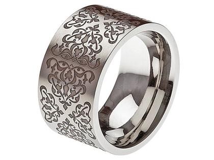 Apero Edelstahlring mit Gravur 12 mm – Ringe Ring