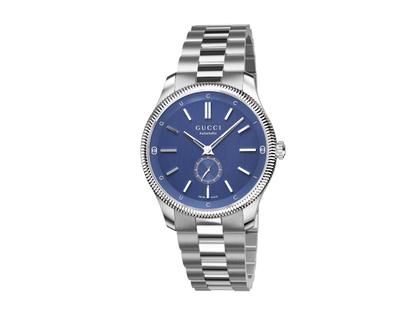 Gucci G-Timeless Automatik Edelstahl 40mm blaues Zifferblatt