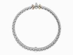 Fope Panorama Armband  mit 3 Ronden   Weißgold – Armschmuck Armband aus 750 Weißgold. – Ansicht 2