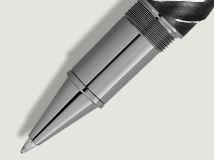 Montblanc Writers Edition                       2026: Hommage to Bram Stoker Limited Edition 1897 Rollerball – Schreibgeräte Rollerball in schwarz und aus 925 Silber und Ruthenium. – Ansicht 2