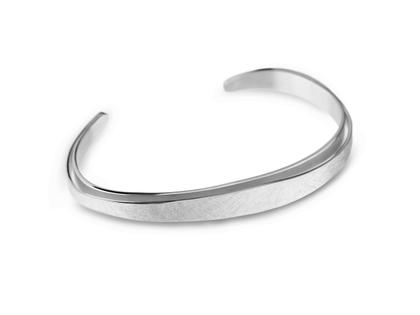Ernstes Design Armreif Edelstahl – Armschmuck Armreif aus Edelstahl.