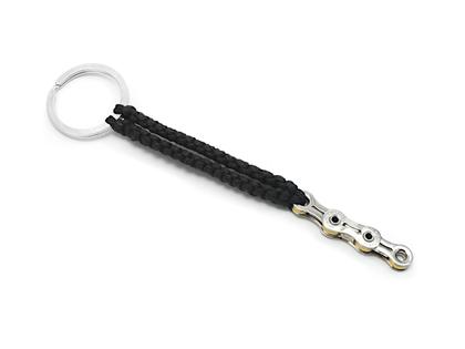 Weitere Accessoires Schlüsselanhänger in schwarz und aus Titan.