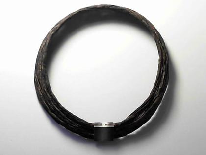 Maria Rzewuska Set 20 Collier geflochtene Bronze – Halsschmuck Collier aus 925 Silber, Bronze und und .