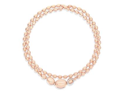 Nanis Sunset "Ivy" Collier Roségold mit Brillanten 0,230 ct – Halsschmuck Collier in roségold und aus 750 Rotgold.