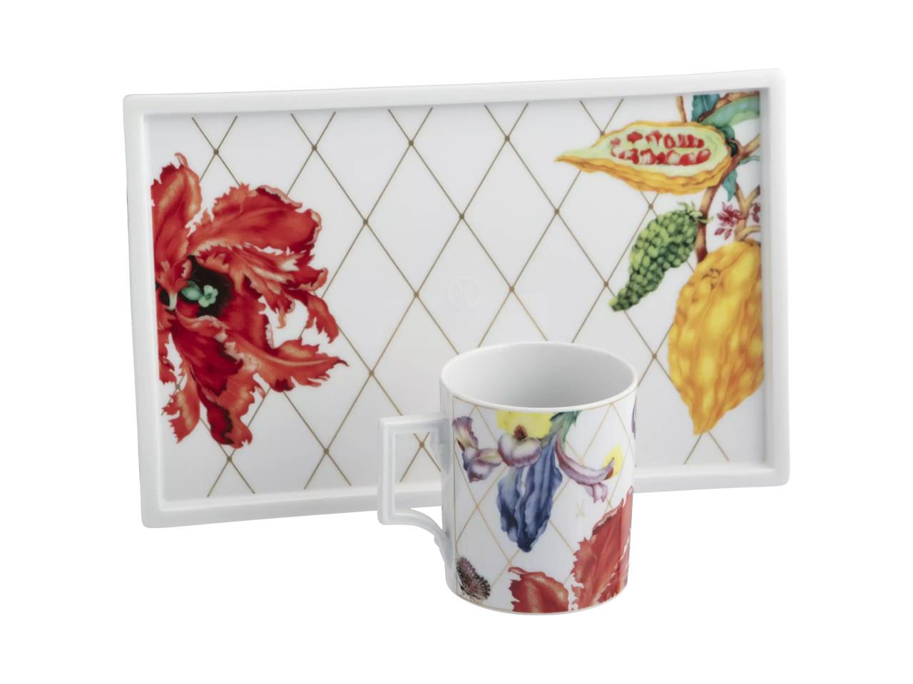 Meissen Homeoffice-Set Lindt x Meissen "Sweet Exotics" – Porzellanwaren Tafelporzellan in weiß und aus Porzellan. – Ansicht 2