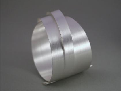 Maria Rzewuska Set 10 Armreif dreifach geflochten – Armschmuck Armreif aus 925 Silber.