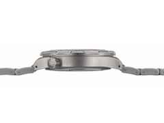 Sinn Spezialuhren T50 Taucheruhr Automatik Titan 41mm schwarzes Zifferblatt schwarz Silikonband – Herrenuhren Uhr mit Datum aus Kautschuk und Titan. Das Gehäuse ist rund und grau. Das Kautschuk / Kunststoff / Silikon Armband ist schwarz. Das Zifferblatt ist ein Index in schwarz. – Ansicht 3