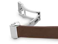 Rado Captain Cook Edelstahl braun Lederband – Herrenuhren Uhr mit Datum aus Edelstahl und Keramik. Das Gehäuse ist rund und silber. Das Lederarmband ist braun. Das Zifferblatt ist ein Index in braun. – Ansicht 3