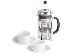 Meissen Kaffee Set Bodum – Porzellanwaren Tafelporzellan in weiß und aus Porzellan.