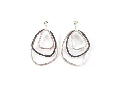 Maria Rzewuska SBA Ohrhänger Silber 50mm – Ohrschmuck Ohrstecker aus 925 Silber.