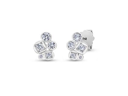 Giloy-Bellaluce Bella Luce Ohrstecker Weißgold mit Brillanten 0,400ct – Ohrschmuck Ohrstecker aus 585 Weißgold.