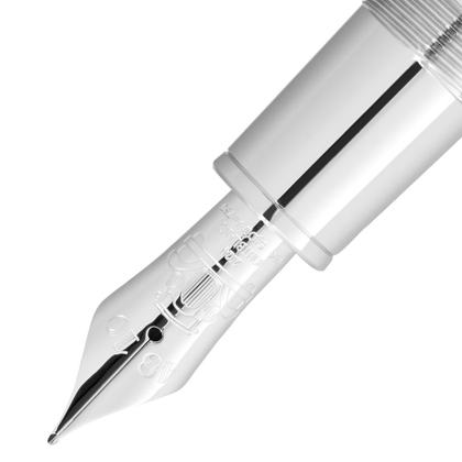Montblanc Special Edition Great Characters Great Gatsby  Füllfederhalter – Schreibgeräte Füllfederhalter in blau und aus 585 Weißgold. – Ansicht 5