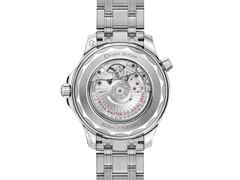 Omega Seamaster Diver 300M Automatik Edelstahl 42mm graues Zifferblatt Metallband – Herrenuhren Uhr mit Datum aus Edelstahl und Keramik. Das Gehäuse ist rund und silber. Das Edelstahlarmband ist silber. Das Zifferblatt ist ein Index in grau. – Ansicht 2
