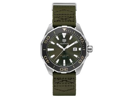 Tag heuer aquaracer green khaki sales