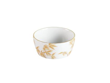 Meissen Cosmopolitan "Golden Bamboo" Schälchen Porzellan mit Golddekor 8cm – Porzellanwaren Tafelporzellan in weiß und aus Porzellan.