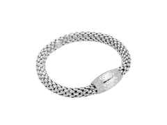 Fope Love Nest Flex'It Armband Weißgold 1 Schmuckelement Brillanten 2,35ct M flexibel – Armschmuck Armband aus 750 Weißgold.