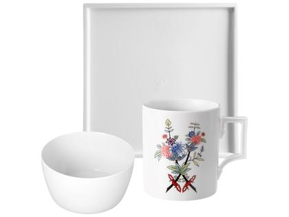Meissen Homeoffice Set Swords Fantasy – Porzellanwaren Porzellandekoration in weiß und aus Porzellan.