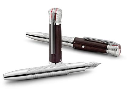 Montblanc Limited Edition 1931 Great Characters James Dean Rollerball – Schreibgeräte Rollerball aus 925 Silber, Holz und und . – Ansicht 2