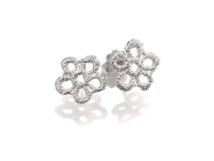 Brigitte Adolph Jewellery Design Buschwindröschen Ohrstecker Silber 12mm – Ohrschmuck Ohrstecker in silber und aus 925 Silber.