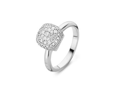 Bigli Mini Sweety "White Diamonds" Ring Weißgold Gr. M mit Brillanten 0,870ct – Ringe Ring mit Besatz aus 750 Weißgold.