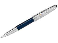 Montblanc Le Petit Prince Solitaire Doué Classique Rollerball – Schreibgeräte Rollerball platiniert.