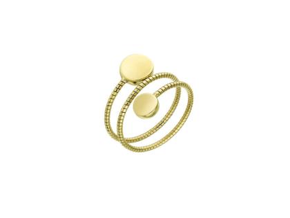 Chimento Armillas Glow Ring Gelbgold 3-reihig flexibel – Ringe Ring in gelbgold und aus 750 Gelbgold.