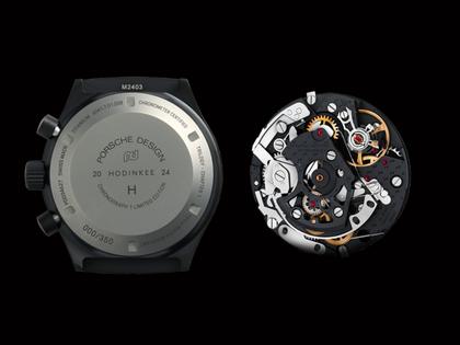 Porsche Design Chronograph 1 - Hodinkee 2024 Limited Edition Automatik Titan beschichtet 41mm schwarzes Zifferblatt Metallband beschichtet – Herrenuhren Chronograph aus Titan und Titancarbid beschichtet. Das Gehäuse ist rund und schwarz. Das Titanarmband ist schwarz. Das Zifferblatt ist arabisch Index und schwarz. – Ansicht 8