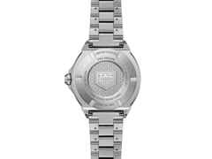 TAG Heuer Formula 1 Solargraph Quarz Edelstahl 38mm weißes Zifferblatt Metallband – Herrenuhren Uhr mit Datum aus Edelstahl und Kunststoff. Das Gehäuse ist rund und silber. Das Edelstahlarmband ist silber. Das Zifferblatt ist ein Index in weiß. – Ansicht 2