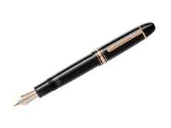 Montblanc Meisterstück 149 Füllfederhalter Edelharz rotvergoldet – Schreibgeräte Füllfederhalter aus 750 Gelbgold, Edelharz und und vergoldet.