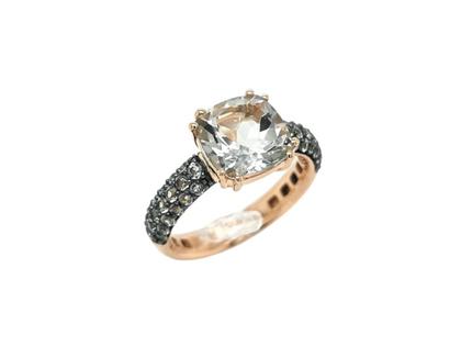 Juwelier Roller | Atelier Ring Rotgold – Ringe Ring mit Besatz aus 750 Rotgold.