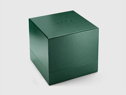 Gucci Play Quarz Edelstahl Gelbgold-PVD 28mm weißes Zifferblatt goldfarbene Armspange – Damenuhren Uhr ohne Datum aus Edelstahl, Keramik und PVD beschichtet. Das Gehäuse ist rund und gelbgold. Das Edelstahlarmband ist gelbgold. Das Zifferblatt ist ein Index in weiß. – Ansicht 5