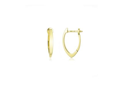 Chimento Link Sensi Creolen Gelbgold – Ohrschmuck Creolen in gelbgold und aus 750 Gelbgold.