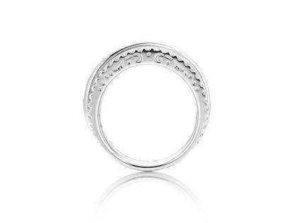 Capolavoro Magnifico Ring Weißgold mit Brillanten – Ringe Ring mit Besatz aus 750 Weißgold. – Ansicht 2