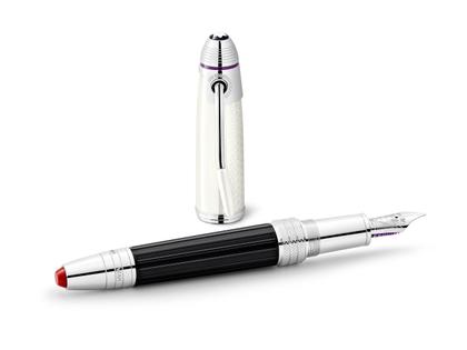 Montblanc Special Edition Great Characters Jimi Hendrix Füllfederhalter – Schreibgeräte Füllfederhalter aus Edelharz und und platiniert. – Ansicht 4