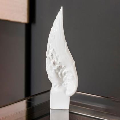 Meissen Figur Schwinge weiß – Porzellanwaren Porzellandekoration in weiß und aus Porzellan. – Ansicht 2