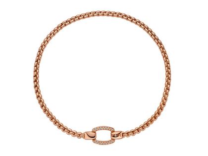 Halsschmuck Collier aus 750 Rotgold.
