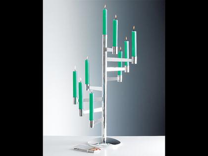 Sonja Quandt Leuchter mehrlichtig Stairway to heaven – Silberwaren Silber Leuchter aus 925 Silber.