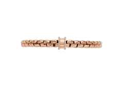 Fope Eka Flex'It Armband  mittel Roségold 1 Ronde mit Brillanten 0,21ct M flexibel – Armschmuck Armband aus 750 Rotgold. – Ansicht 4
