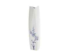 Meissen Vase Blue Orchid groß 29 cm – Porzellanwaren Porzellanvase in weiß und aus Porzellan.