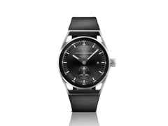 Porsche Design Sport Chrono Subsecond 39 Titan schwarzes Lederband