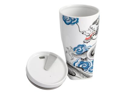 Meissen Coffee to Go Becher "Glücksdrache" aus Meissner Porzellan – Porzellanwaren Tafelporzellan in weiß und aus Kunststoff und Porzellan. – Ansicht 3