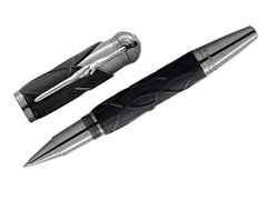 Montblanc Writers Edition                  2022:  Limited Edition Gebrüder Grimm Rollerball – Schreibgeräte Rollerball in schwarz und aus Edelharz und Ruthenium.