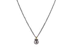 Gellner Rendezvous Collier Silber schwarz rhodiniert 135 Jahre Juwelier Roller Limited Edition – Halsschmuck Collier aus 750 Rotgold, 925 Silber und und rhodiniert. – Ansicht 2