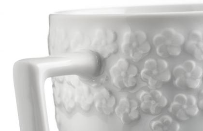 Meissen Henkelbecher Royal Blossom "No 41" weiß – Porzellanwaren Tafelporzellan in weiß und aus Porzellan. – Ansicht 2